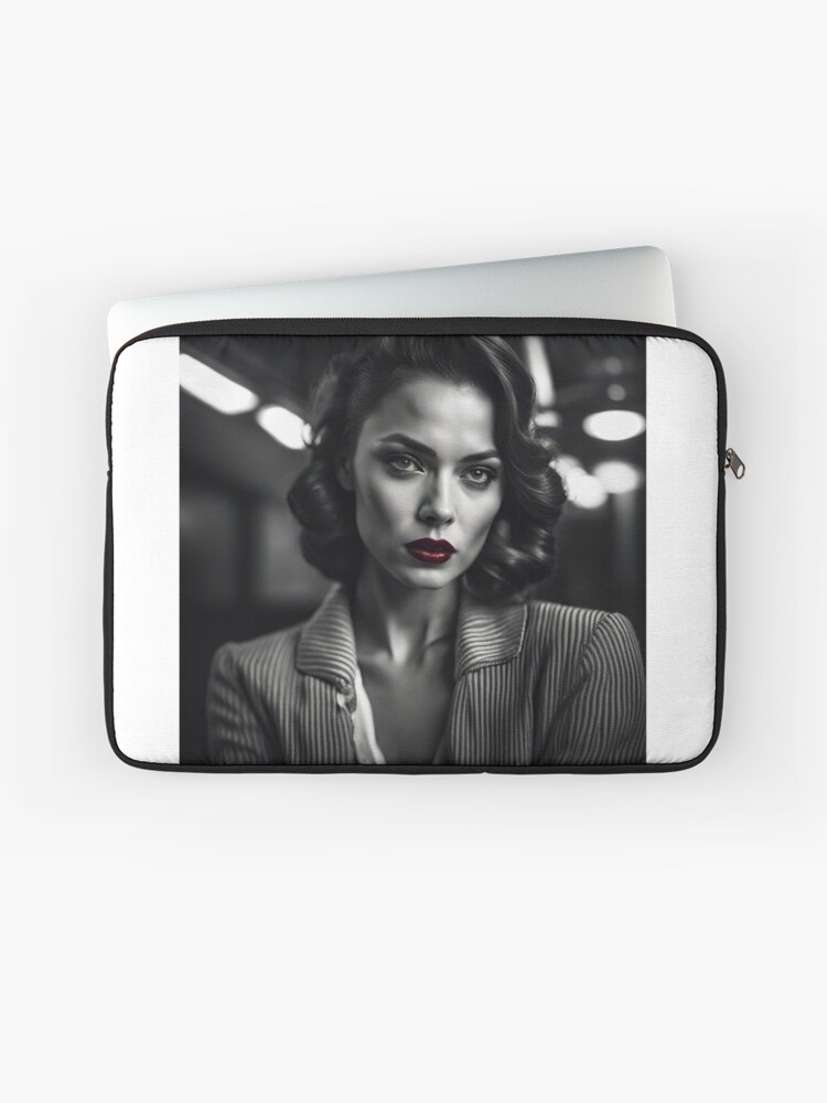 Thumbnail 1 of 2, Laptop Sleeve, Red Lips designed and sold by LenCarol.