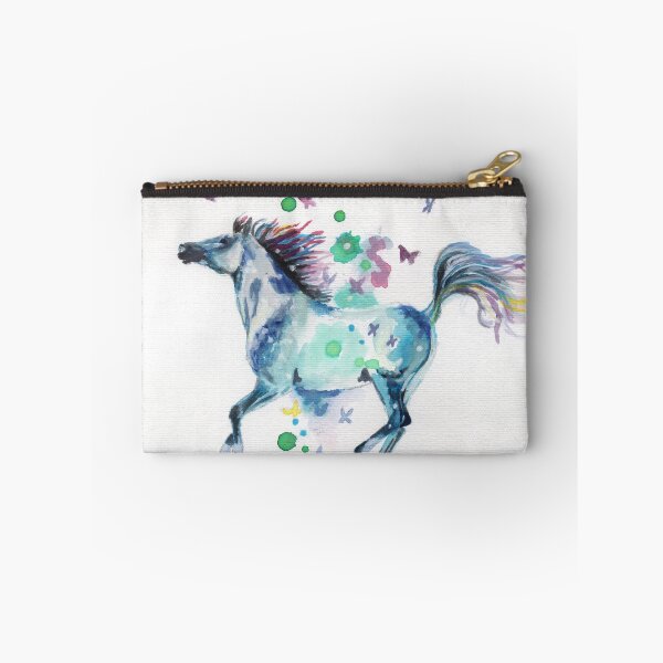 Item preview, Arabian prancing horse butterflies painting designed and sold by Melissa Roberts.
