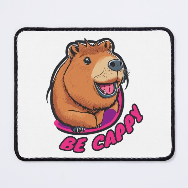 Item preview, Be Cappy Happy Capybara designed and sold by Peculiarts.