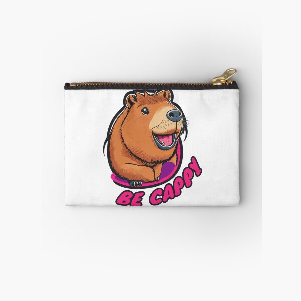 Item preview, Be Cappy Happy Capybara designed and sold by Peculiarts.