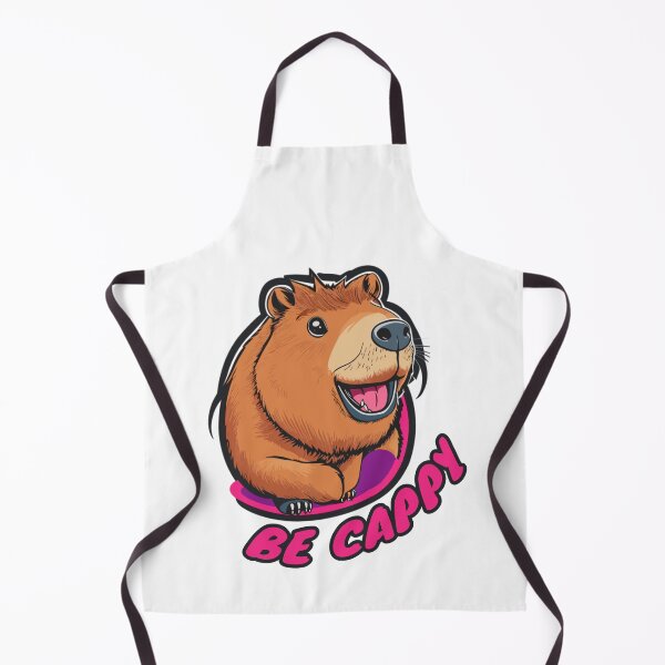 Item preview, Be Cappy Happy Capybara designed and sold by Peculiarts.