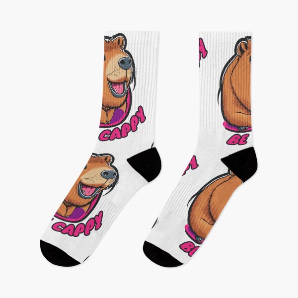 Item preview, Be Cappy Happy Capybara designed and sold by Peculiarts.