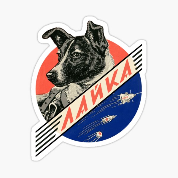Artikel-Vorschau von Laika erster Weltraumhund – Sowjetischer Weltraum, designt und verkauft von AubreyDurepos.