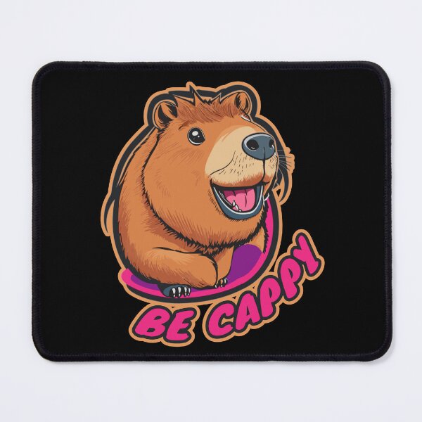 Item preview, Be Cappy Happy Capybara designed and sold by Peculiarts.