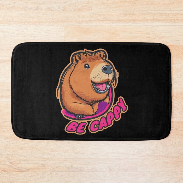 Item preview, Be Cappy Happy Capybara designed and sold by Peculiarts.