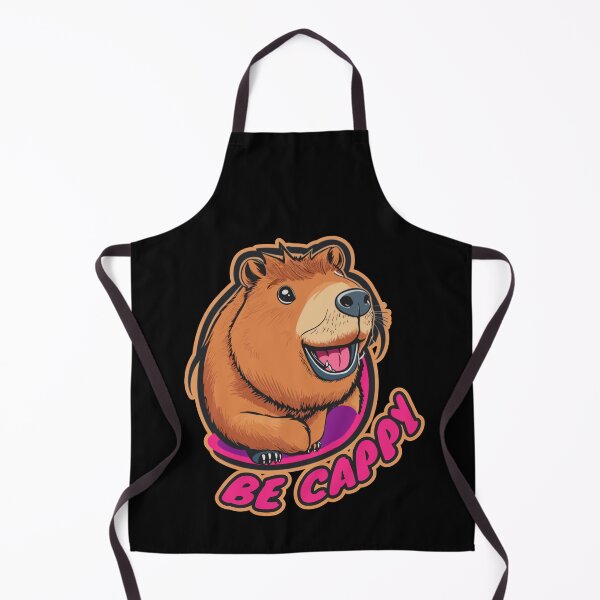 Item preview, Be Cappy Happy Capybara designed and sold by Peculiarts.