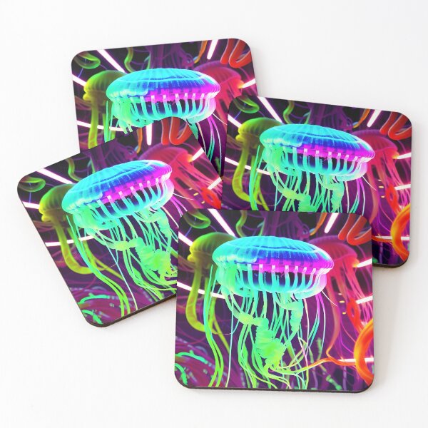 Item preview, Neon Jellyfish designed and sold by Visions-ai.