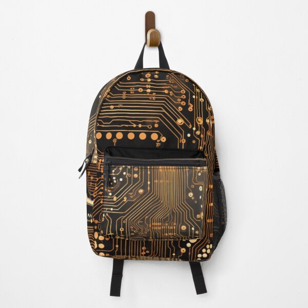 Item preview, Black And Gold Circuit Board designed and sold by RTFaulkner.