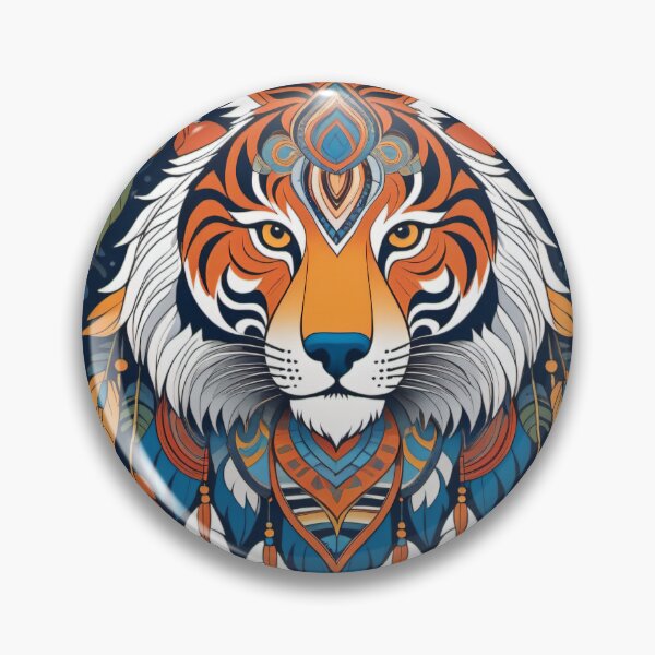Item preview, Tribal Tiger designed and sold by Synthartik.