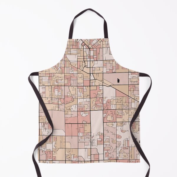 Item preview, Surrey Map Pattern in Soft Pink Pastels designed and sold by PatternMaps.