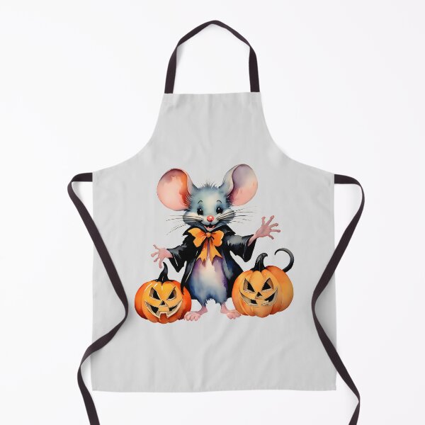 Item preview, Big-eared Mouse and Two Halloween Pumpkins designed and sold by BloomCatB.