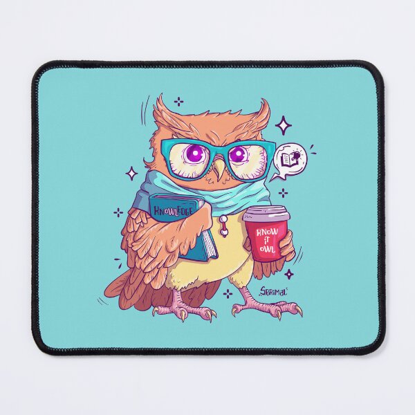 Item preview, Know-It-Owl designed and sold by SPIRIMAL.