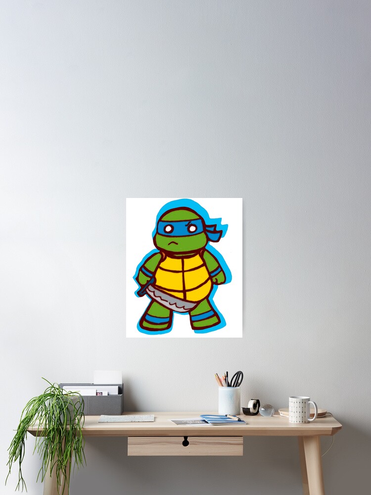 Ninja Turtles - TMNT (Leonardo) , Poster