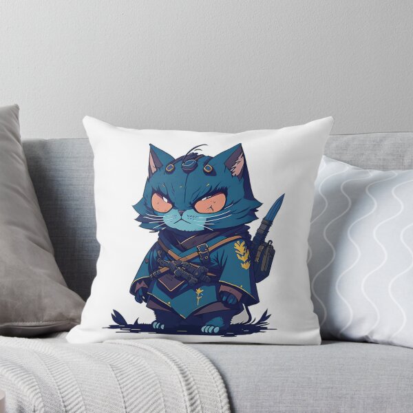 Item preview, Japanese Samurai Catana Cat Art - For samurai cat lovers designed and sold by tharaka-merch.