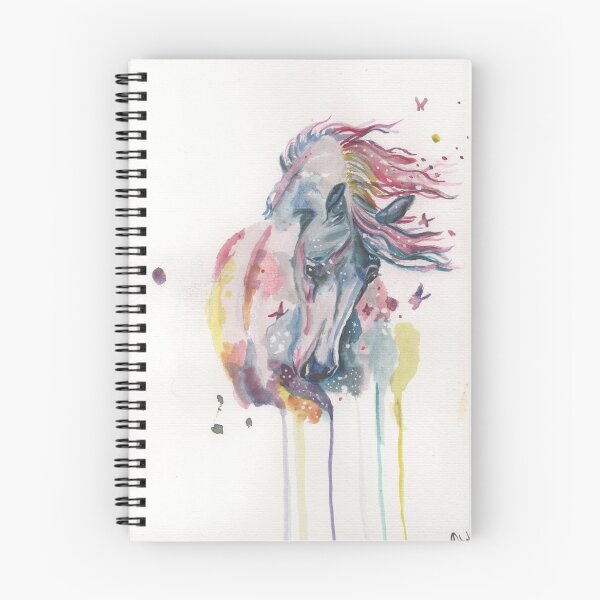 Item preview, Horse butterflies painting designed and sold by Melissa Roberts.