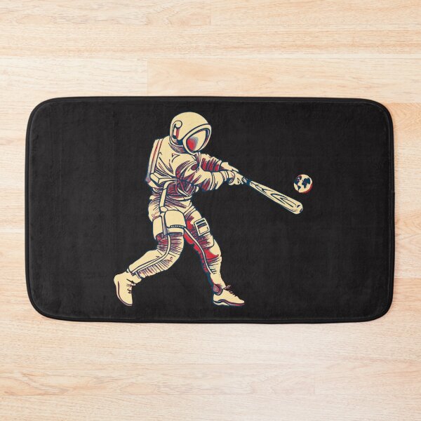 Item preview, Astronaut Playing Baseball In Space designed and sold by TrueArtsStore.