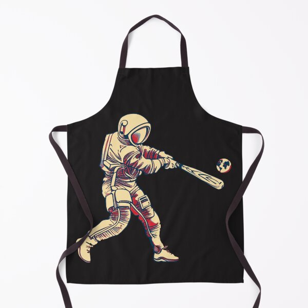 Item preview, Astronaut Playing Baseball In Space designed and sold by TrueArtsStore.