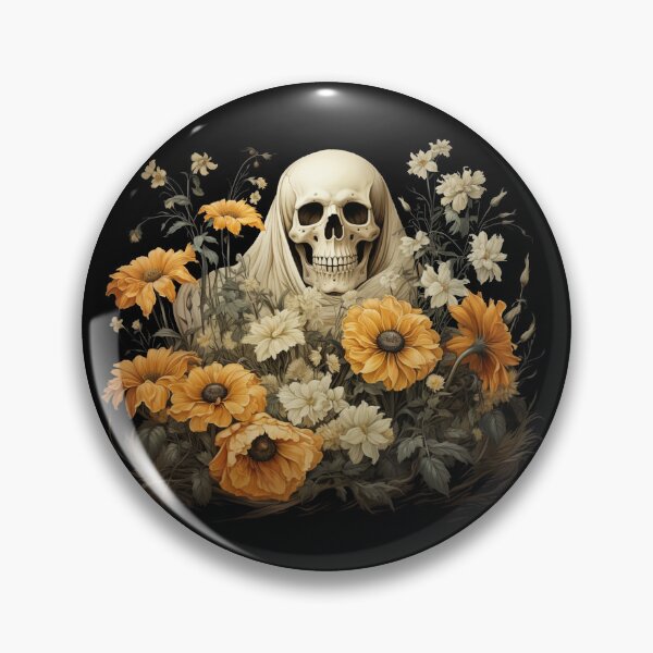 Item preview, skull and botany halloween. designed and sold by Krzysztof Siwek.