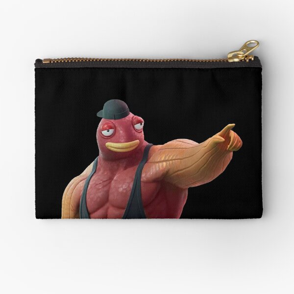 Fortnite Fish Zipper Pouches for Sale Redbubble