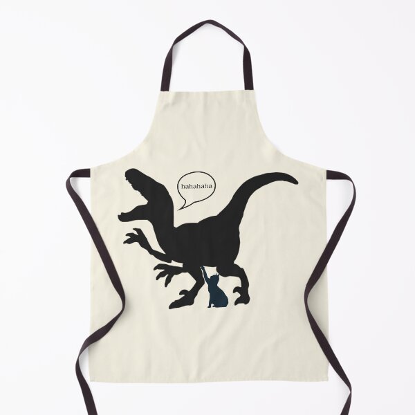 Item preview, Tickling Dinosaur - Funny T. rex and Cat Silhouette designed and sold by kcaandwu.