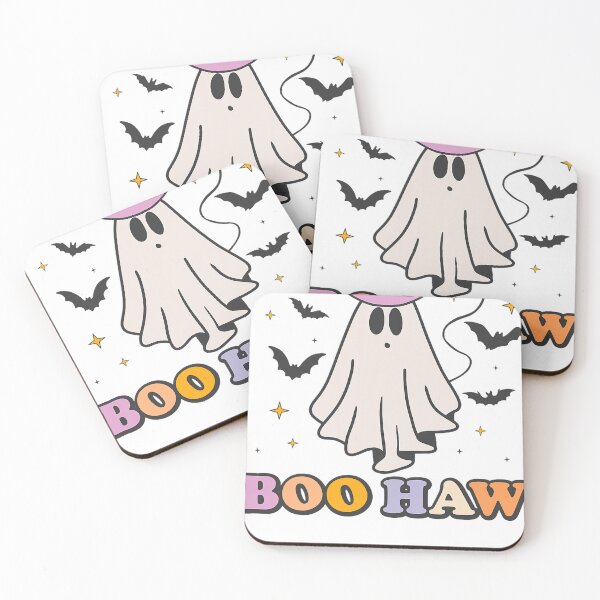 Item preview, Retro Groovy Halloween Boo Haw Ghost Spooky Season  designed and sold by ScottStewart20.
