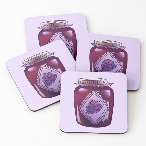 Item preview, Grape Jelly Jar designed and sold by TurtleTeaHouse.