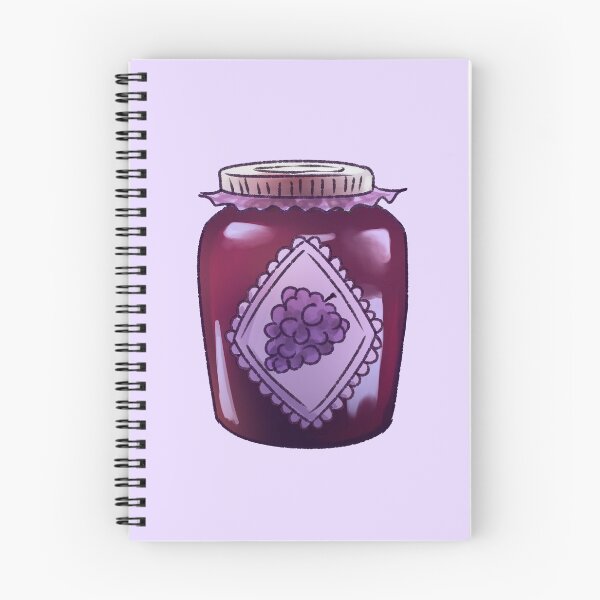 Item preview, Grape Jelly Jar designed and sold by TurtleTeaHouse.