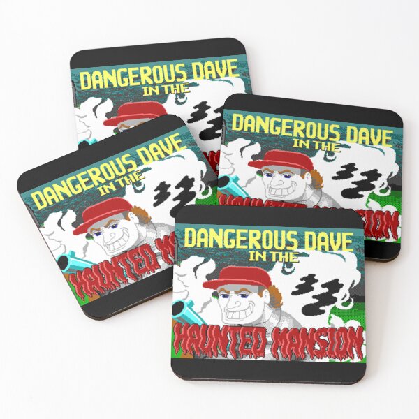 Item preview, Dangerous Dave in the Haunted Mansion designed and sold by DOS Games.