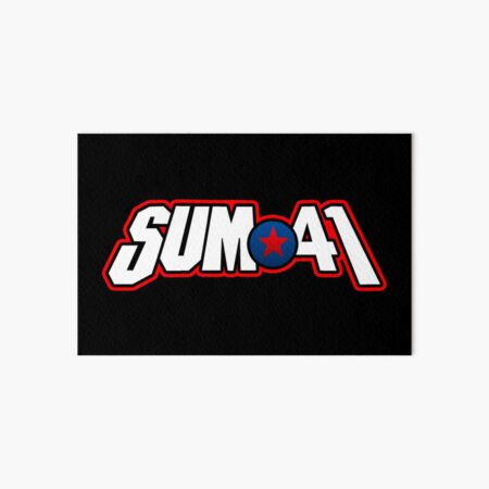 Sum 41 Music Art Board Prints for Sale