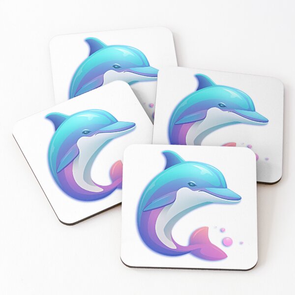 Item preview, Dolphin with bubbles designed and sold by MagicColorPrint.
