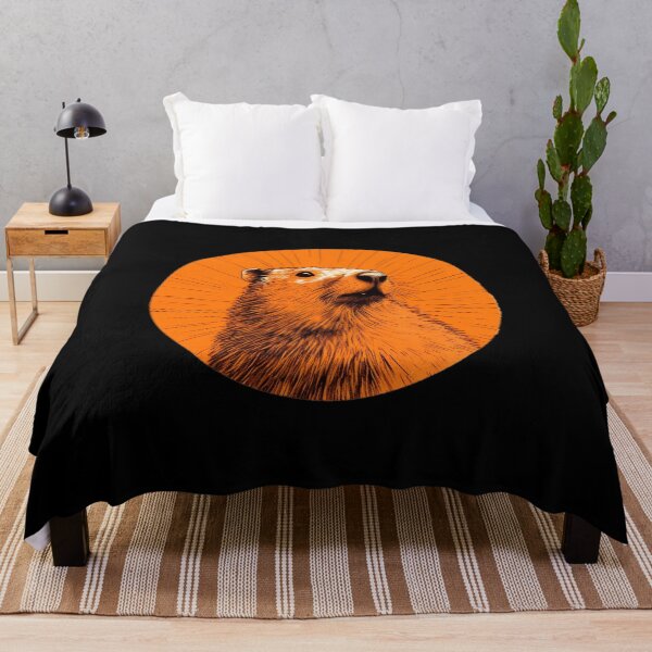 Item preview, Orange Capybara designed and sold by GoblinForge.