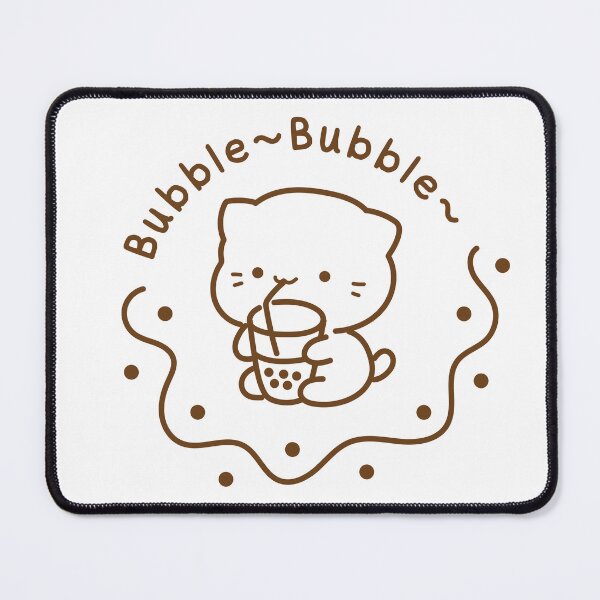 Item preview, Bubble tea_Line art designed and sold by kittimeowmochi.