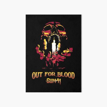 Sum 41 Music Art Board Prints for Sale