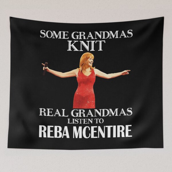 Item preview, Some Grandmas Knit Real Grandmas Listen to Rébà music McÉntìré designed and sold by VacancyMode.