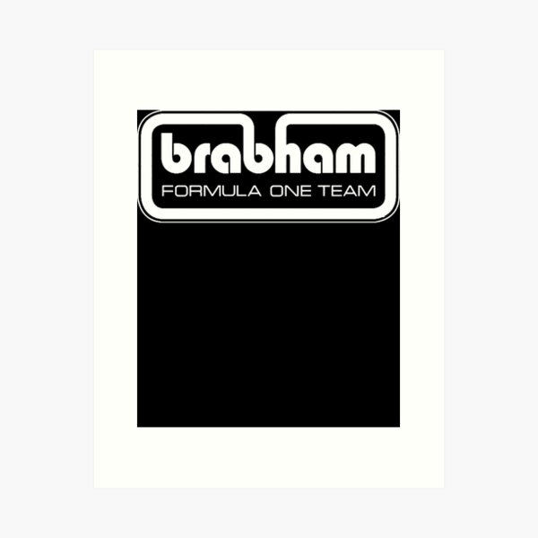 Brabham Formula One Team logo 1973/4 - brabham blue print | Sticker