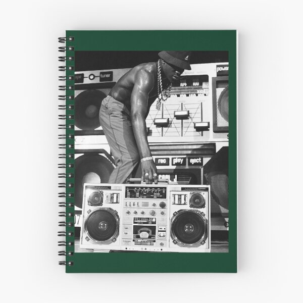 Item preview, LL Cool J - BoomBox - Ladies Crop Top designed and sold by jasonhartmann.