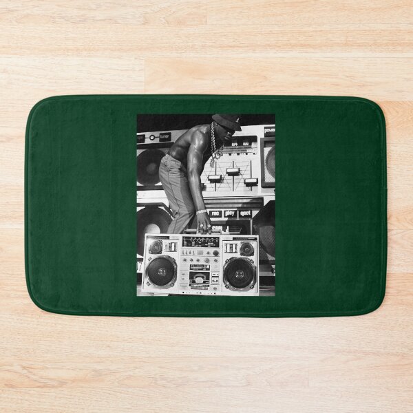 Item preview, LL Cool J - BoomBox - Ladies Crop Top designed and sold by jasonhartmann.