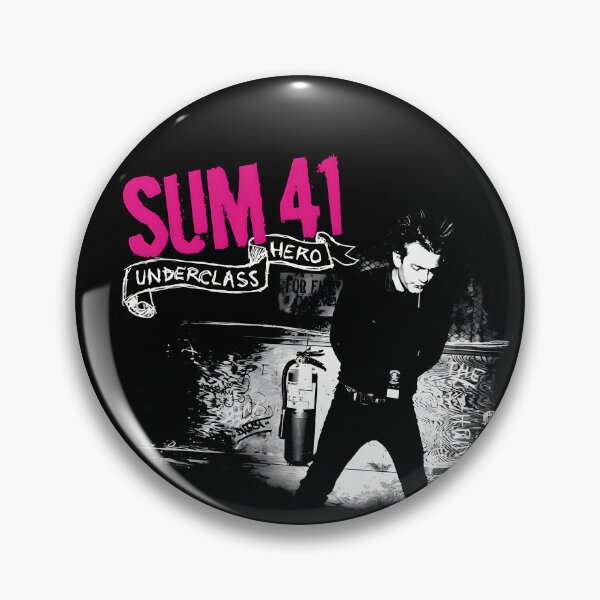 Sum 41 Cover Pins and Buttons for Sale