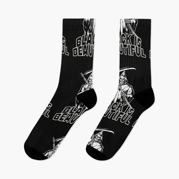 Item preview, Black is beautiful, black humor, quote designed and sold by Mauswohn.