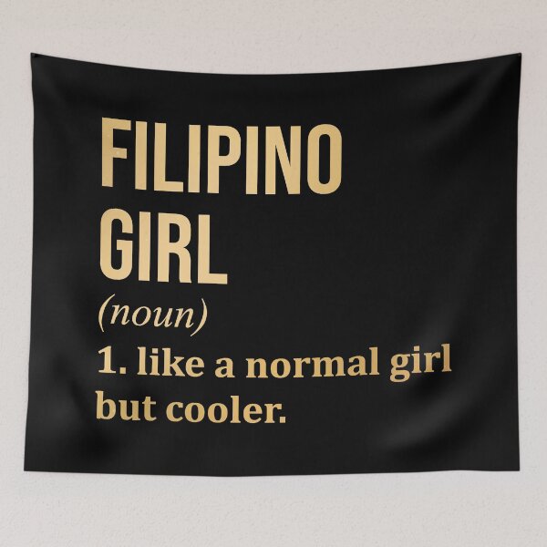 Item preview, Filipino Girl Definition Philippines in Gold designed and sold by XCIV.