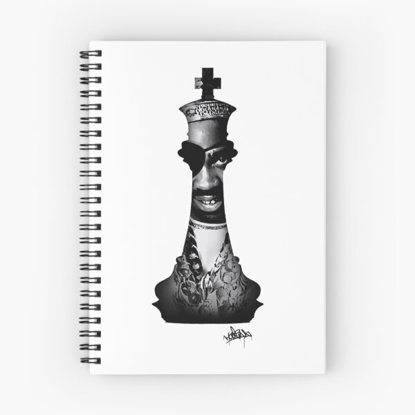 Item preview, ll cool j - SLICK RICK THE RULER KING CHESS PIECE HIPHOP designed and sold by jasonhartmann.