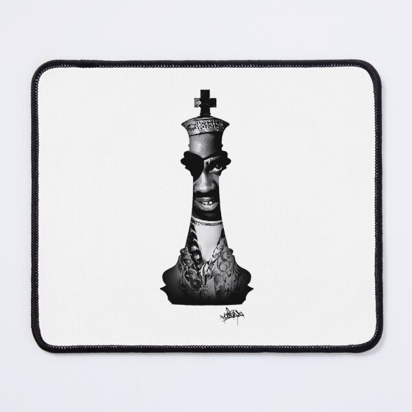 Item preview, ll cool j - SLICK RICK THE RULER KING CHESS PIECE HIPHOP designed and sold by jasonhartmann.
