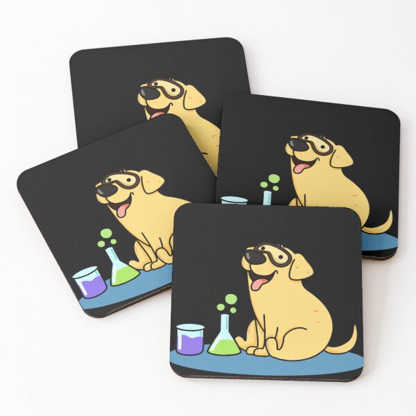 Item preview, Chemistry Lab Funny Labrador Dog Puns  designed and sold by RosalynKautzer.