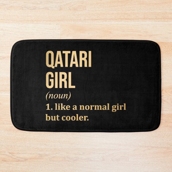 Item preview, Qatari Girl Definition Qatar in Gold designed and sold by XCIV.