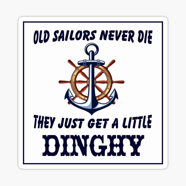 Item preview, OLD SAILORS NEVER DIE : Vintage Saying Print designed and sold by posterbobs.