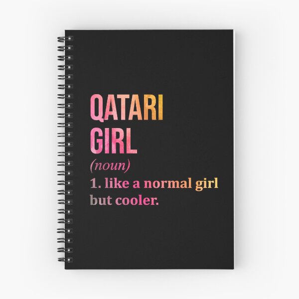 Item preview, Qatari Girl Definition Qatar in Watercolor designed and sold by XCIV.