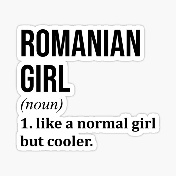 Item preview, Romanian Girl Definition Romania designed and sold by XCIV.