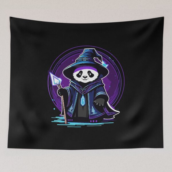 Item preview, Witch Panda On Halloween designed and sold by HoruXtore.