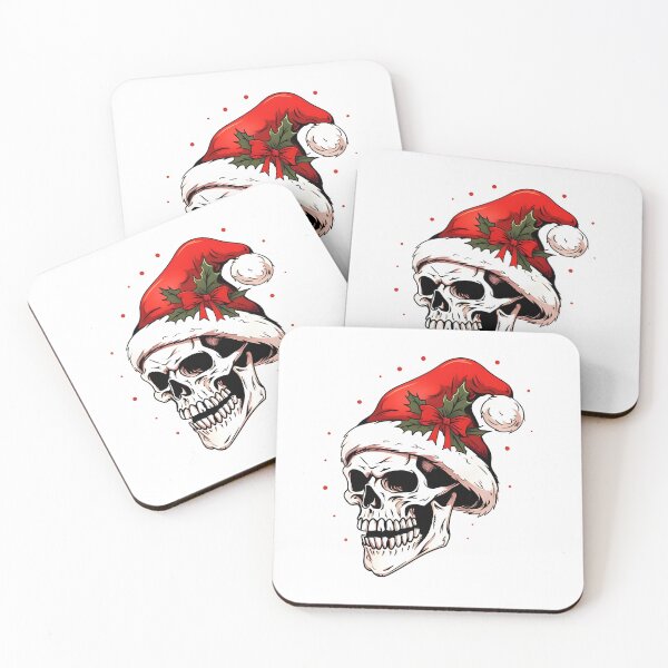 Item preview, Christmas Skulls designed and sold by Ragil-Studio.