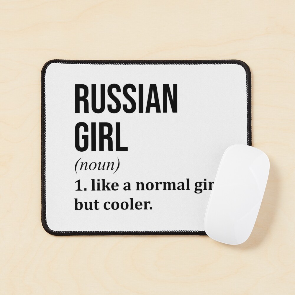 Russian Girl Definition Russia for Women Art Board Print for Sale by XCIV